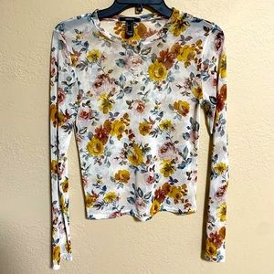 Forever 21 Shear Long Sleeve